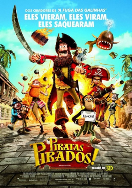 Пираты! Банда неудачников / The Pirates! Band of Misfits (2012/TS)