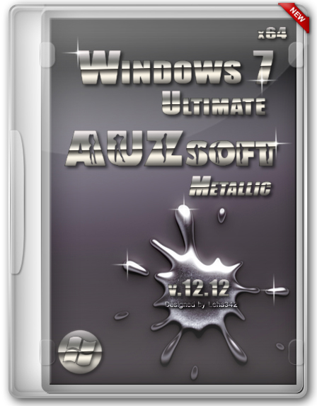 Windows 7 Ultimate AUZsoft Metallic x64 v.12.12 (RUS/2012)